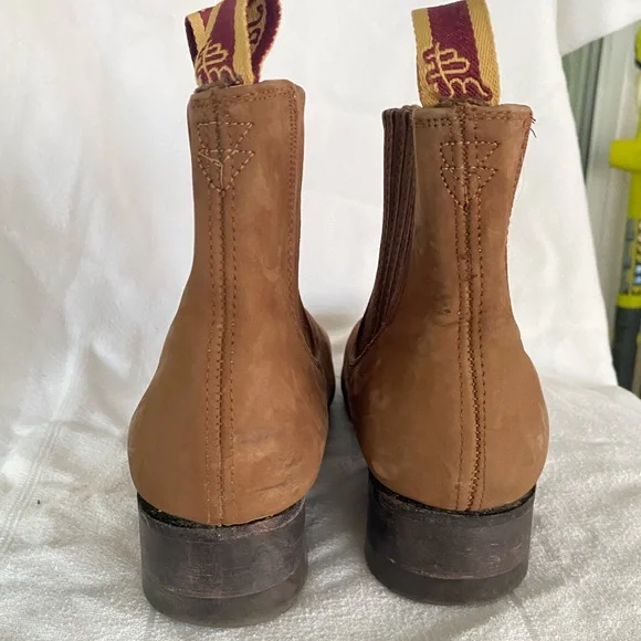 La Barca Brown Western Botín/Chelsea Boot - Picture 2 of 4